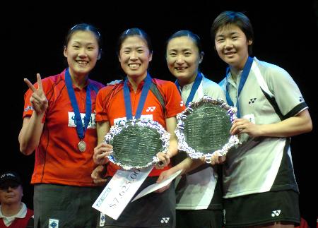 {娛樂城}(历届奥运会羽毛球女子双打冠军)